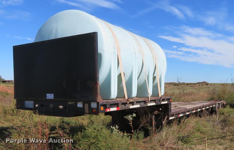 1999 Neville Built drop deck equipment trailer - DE6530