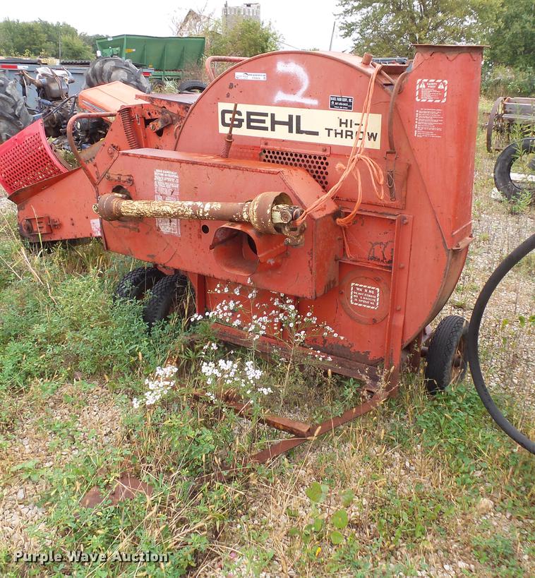 Gehl 800 silage blower - FT9976
