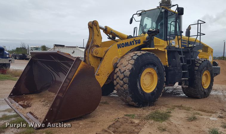 2013 Komatsu WA500-7 wheel loader - EN9631