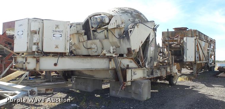 1990 Ross 135-10 Uniplant Central Mix concrete plant - DE4931