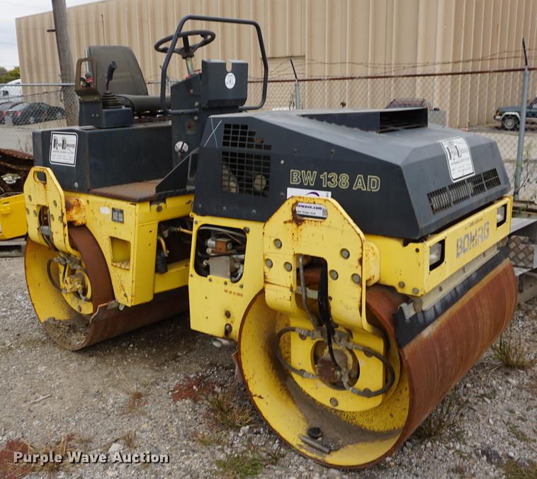 2000 Bomag BW138AD double drum vibratory roller - DF1544