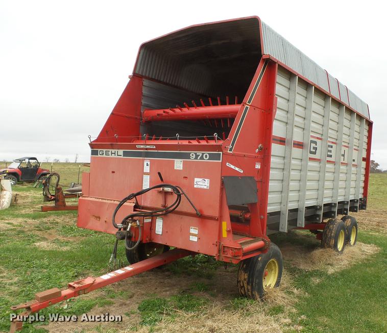 Gehl BU970 silage wagon - DD2449