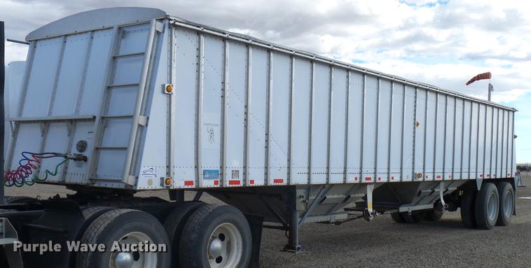 1992 Merritt Payload double hopper bottom grain trailer - DD5975