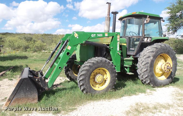 1983 John Deere 4450 MFWD tractor - EI9657