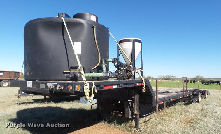 2006 XL Specialized 7050 drop deck sprayer trailer - EN9668