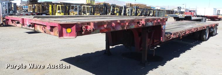 1986 Great Dane drop deck trailer - DG2750
