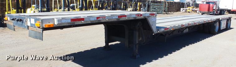 1999 Transcraft DTL2000 drop deck trailer - DG2752