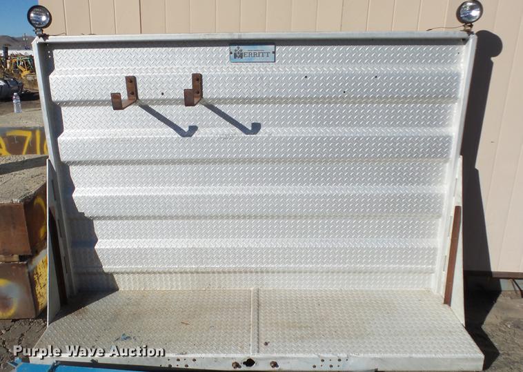 Merritt diamond plate/aluminum headache rack - FQ9416