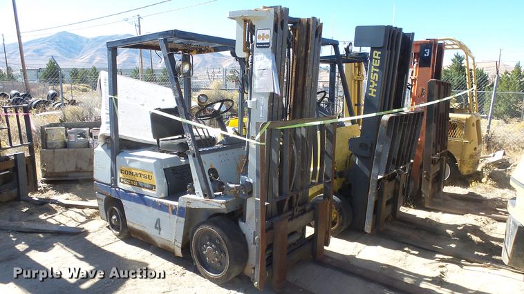 (4) salvage forklifts - FS9804