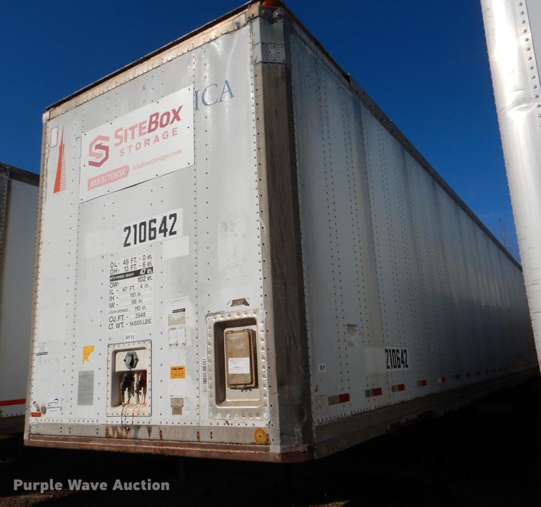 1991 Miller dry van trailer - DF1960