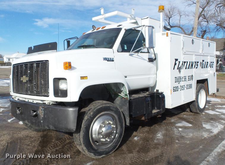 1994 Chevrolet Kodiak C6500 service truck with crane - DF2862