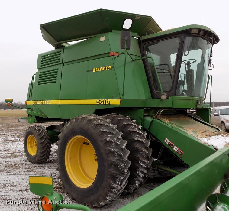 1999 John Deere 9610 Maximizer combine - DB9015