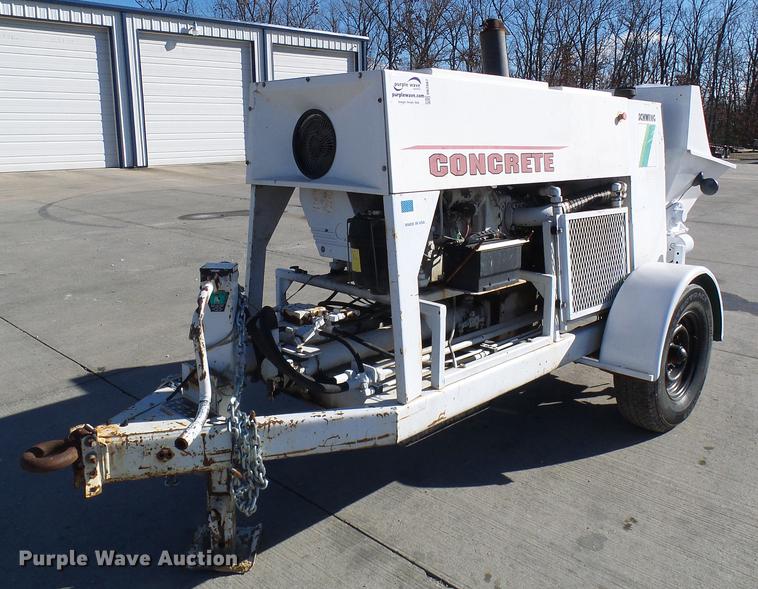 2002 Schwing BPA500 concrete pump - DB2087