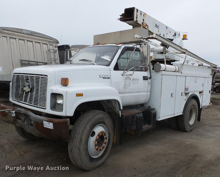 1995 Chevrolet Kodiak C6500 service truck with crane - DD2402