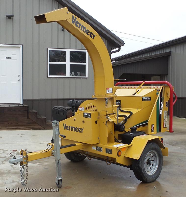 2015 Vermeer BC700XL wood chipper - DE4947
