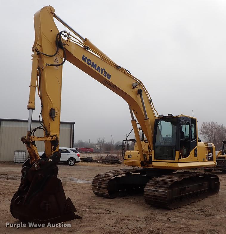 2012 Komatsu PC200LC-8 excavator - DG2915