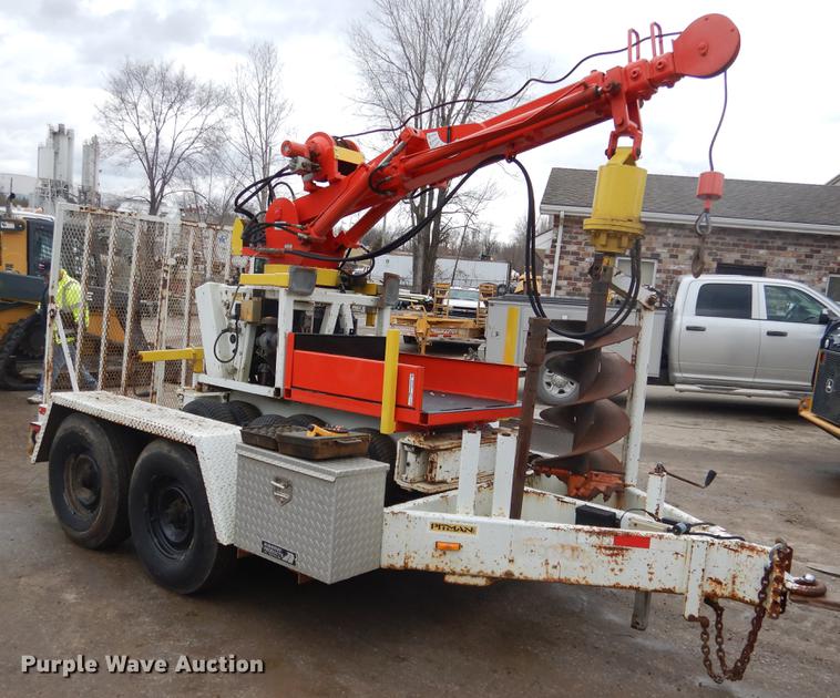 2000 S.D. Pittman 8000T mini digger derrick - DX9498