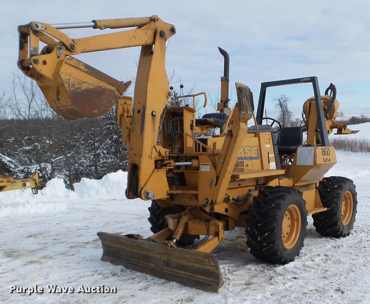 2000 Case 860 vibratory cable plow - EW9868