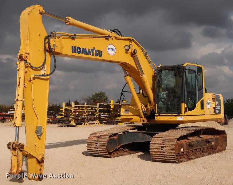 2012 Komatsu PC200LC-8 excavator - DG3339