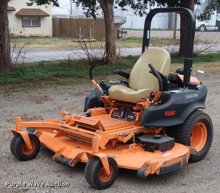2017 Scag Cheetah SCZ72V-31FX ZTR lawn mower - FQ9221