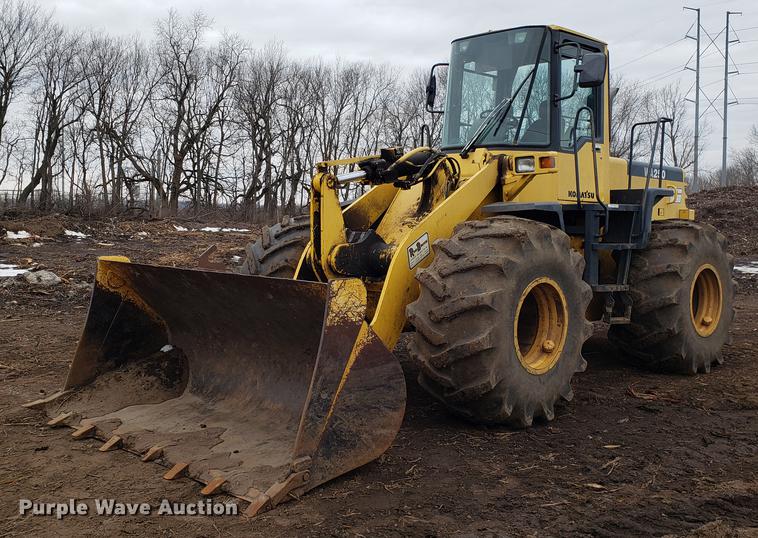 1998 Komatsu WA250 wheel loader - EN9798