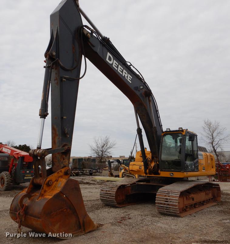 2013 John Deere 350G excavator - FQ9571