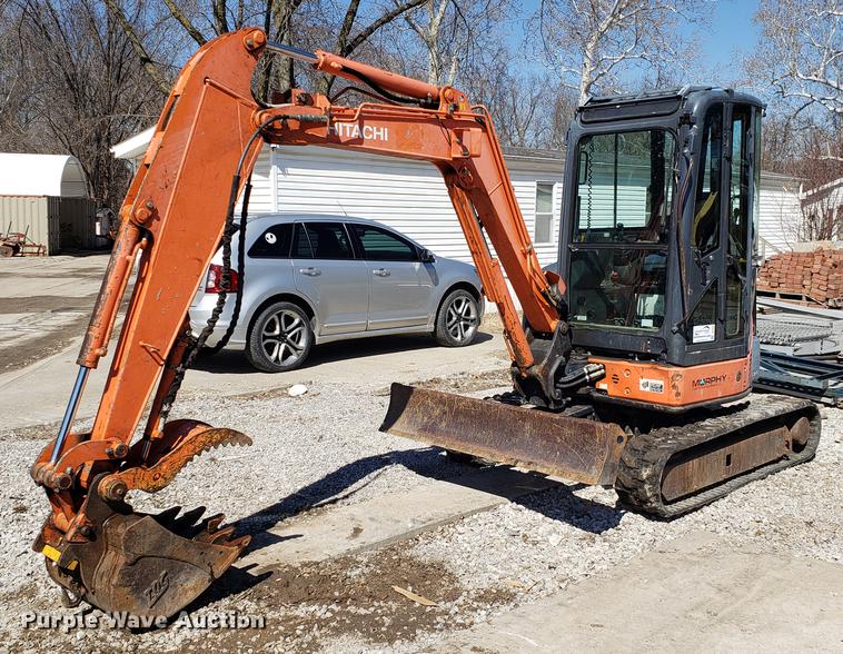 2008 Hitachi ZX35U mini excavator - DF3335