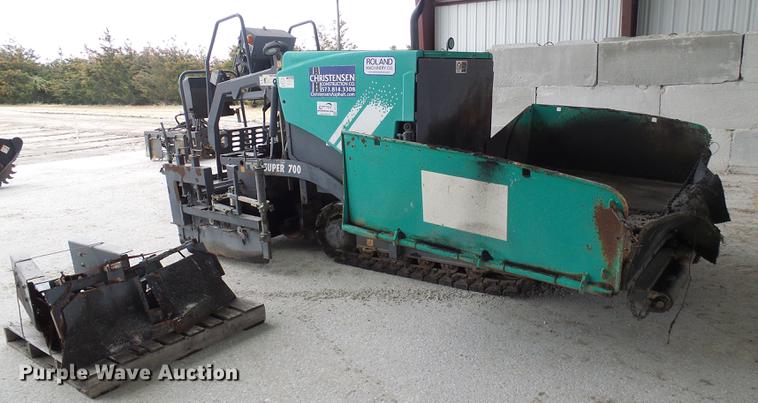 2007 Vogele Super 700 paver - DF7144