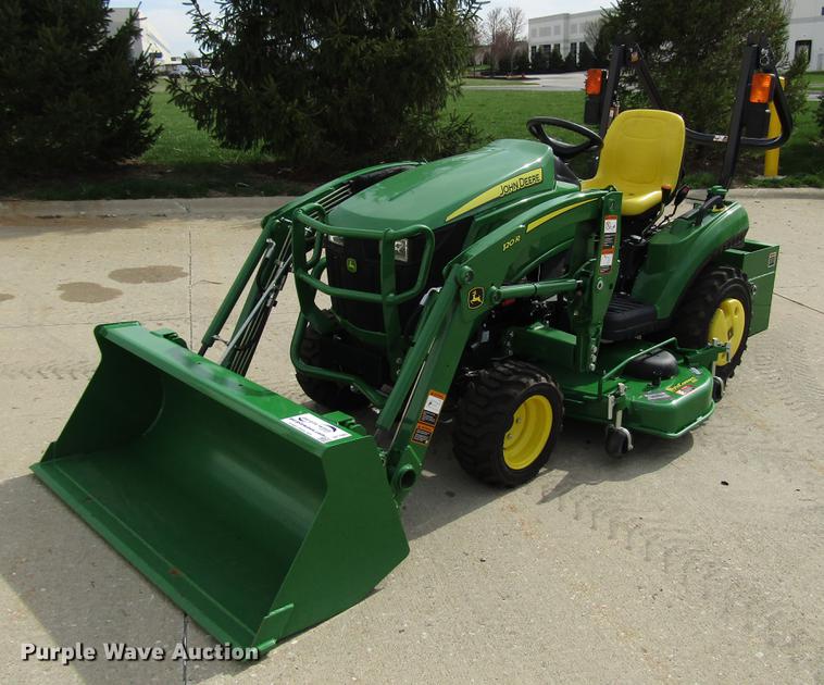 2018 John Deere 1023E MFWD tractor - DF7942