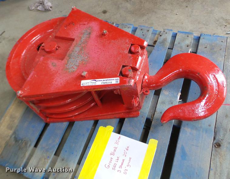 Grove sheave block - FM9318