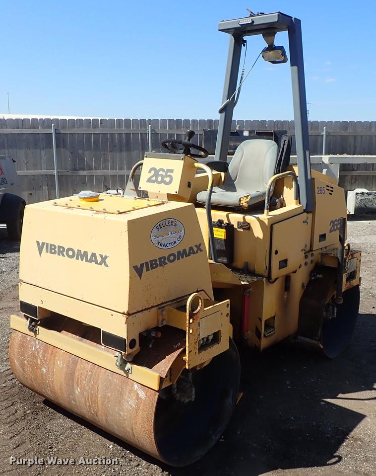 Vibromax 265 double drum vibratory roller - FH9831