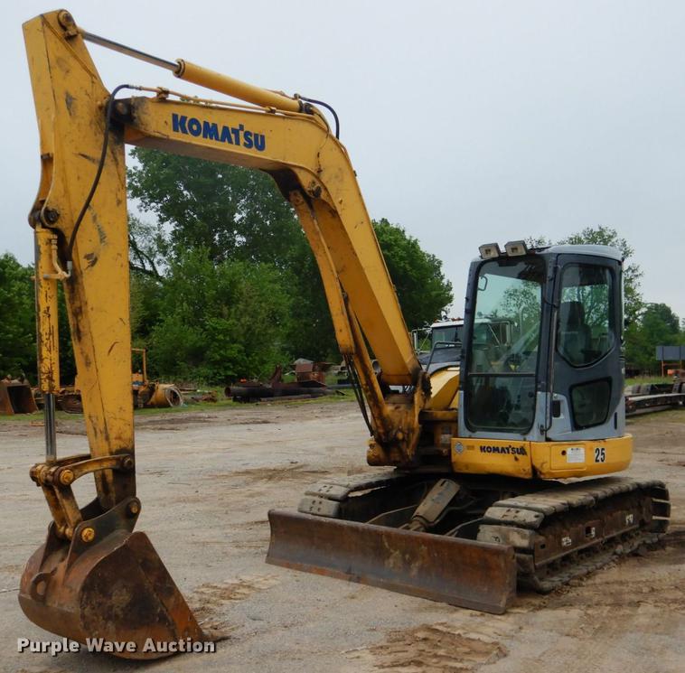 2008 Komatsu PC78MR-6 mini excavator - DE3953