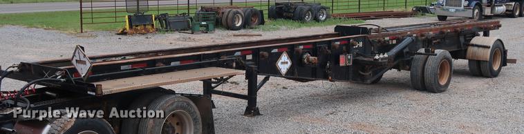 1998 Galbreath AC2-OR-470 roll-off double container trailer - FE9651