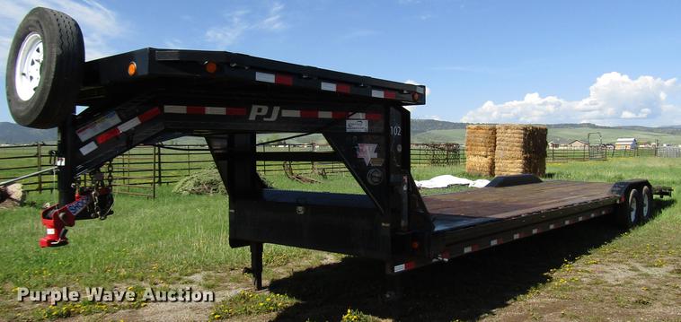 2015 PJ drop deck equipment trailer - DG1211