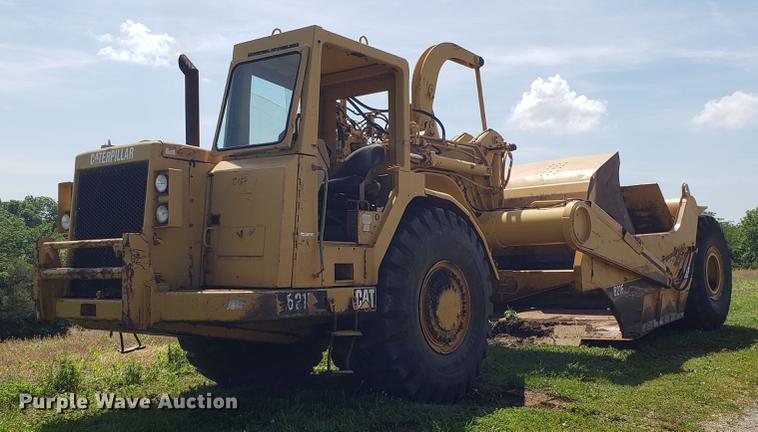 1987 Caterpillar 621E conventional scraper - EU9782