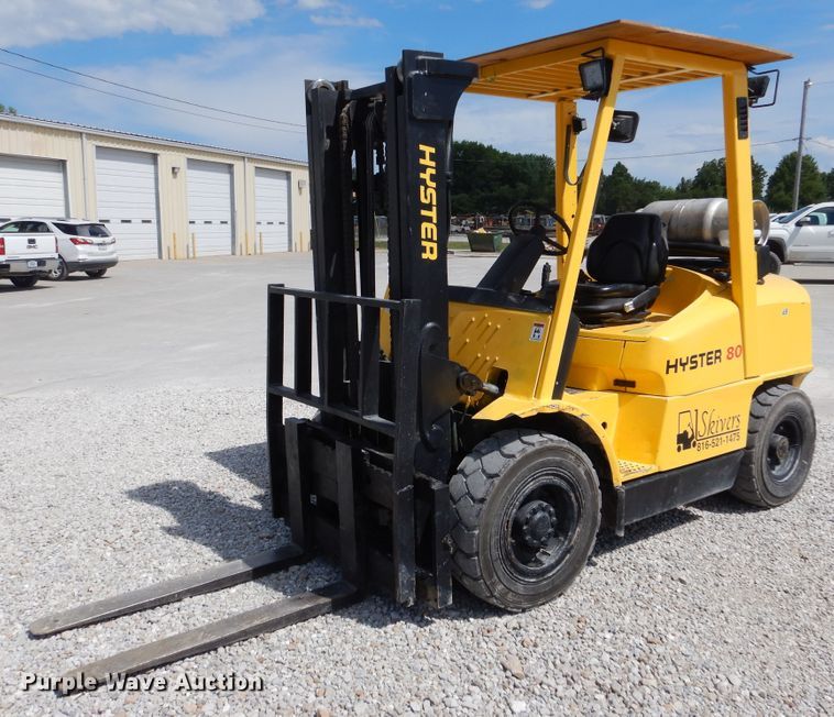Hyster H80XM forklift - DY9850