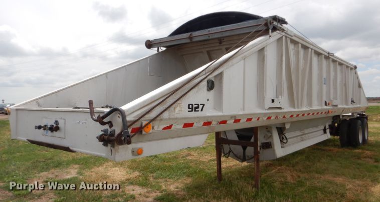 1989 Mate bottom dump trailer - FT9631