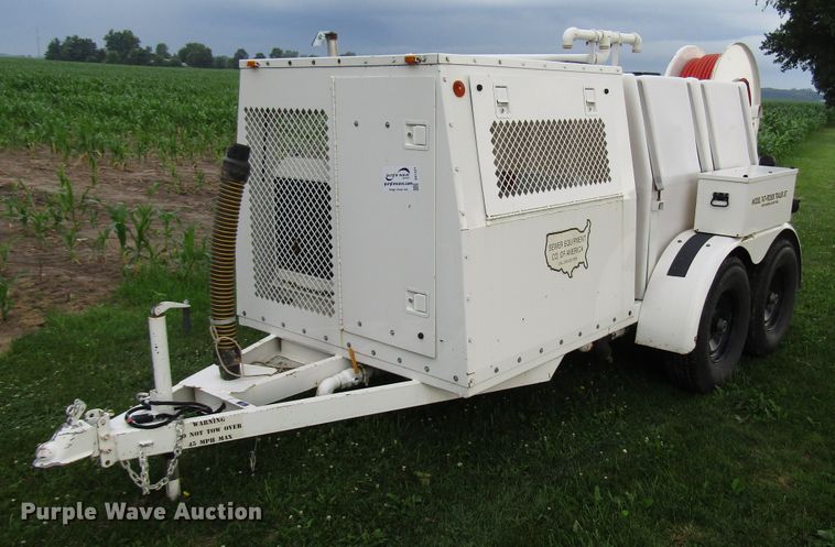 2001 Sewer Equipment Co. of America 747FR2000 jetter trailer - DG1321