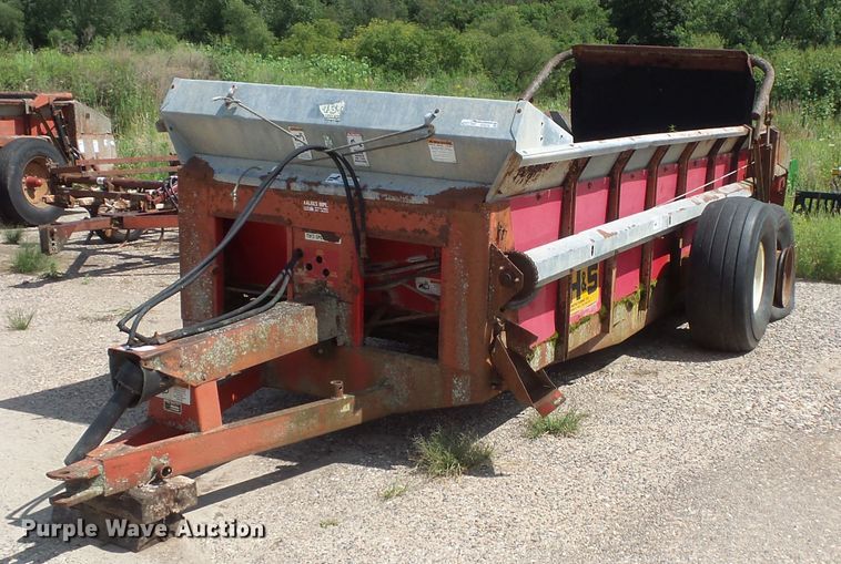 H&S 430 manure spreader - FU9376