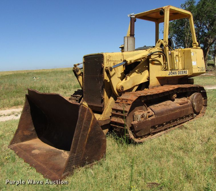1984 John Deere 755A track loader - DG1399
