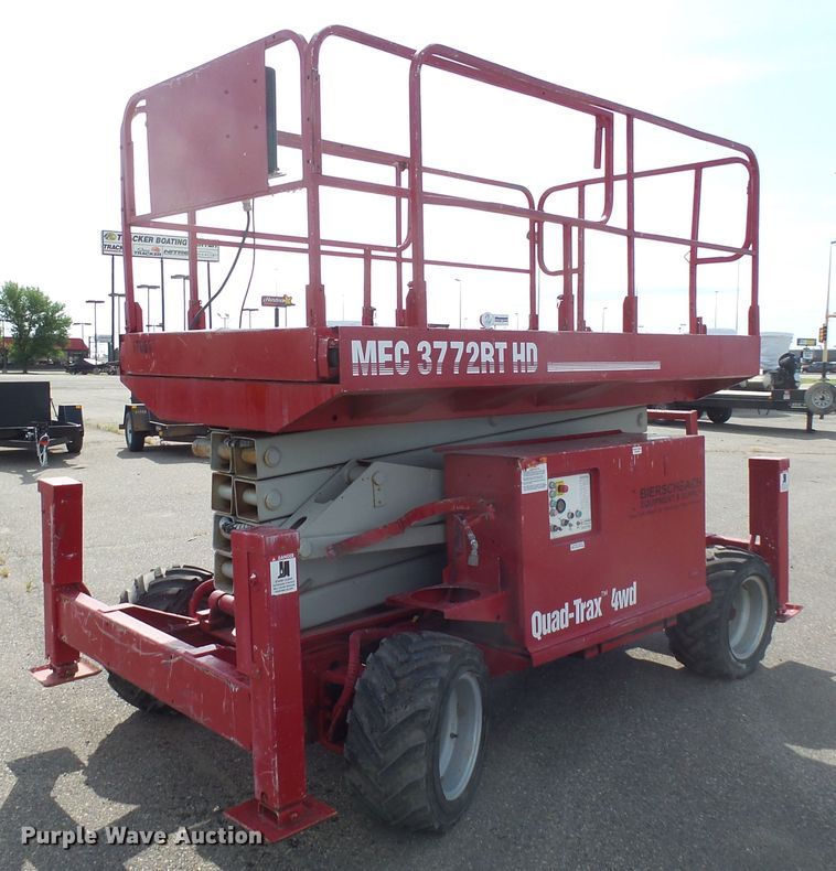 2008 Mec 3772RT scissor lift - EF9540