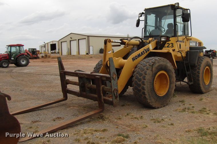 2007 Komatsu WA200 wheel loader - DG0251