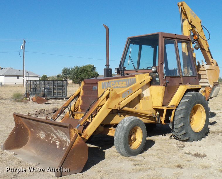 1987 Case 480E backhoe - EP9647