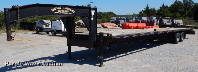 2009 Road Boss equipment trailer - FK9824