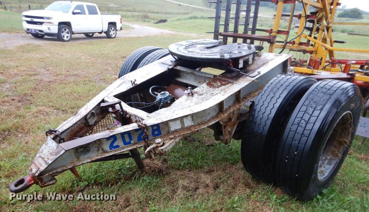 1988 Fruehauf converter dolly - GJ9853