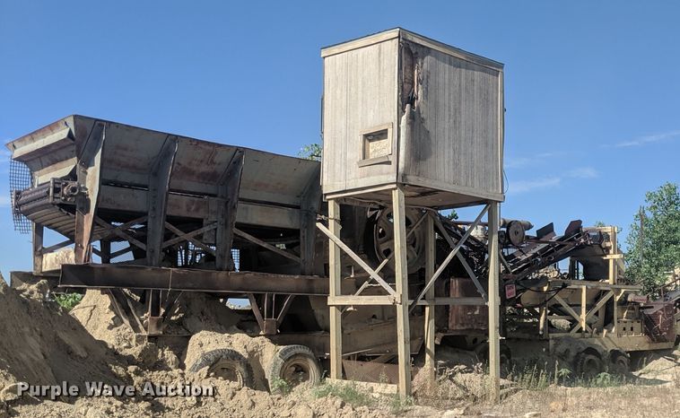 1952 Cedarapids 5X14 jaw crushing plant - DH3584