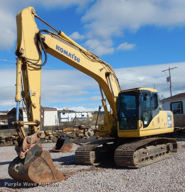 2003 Komatsu PC160LC-7 excavator - DC4524