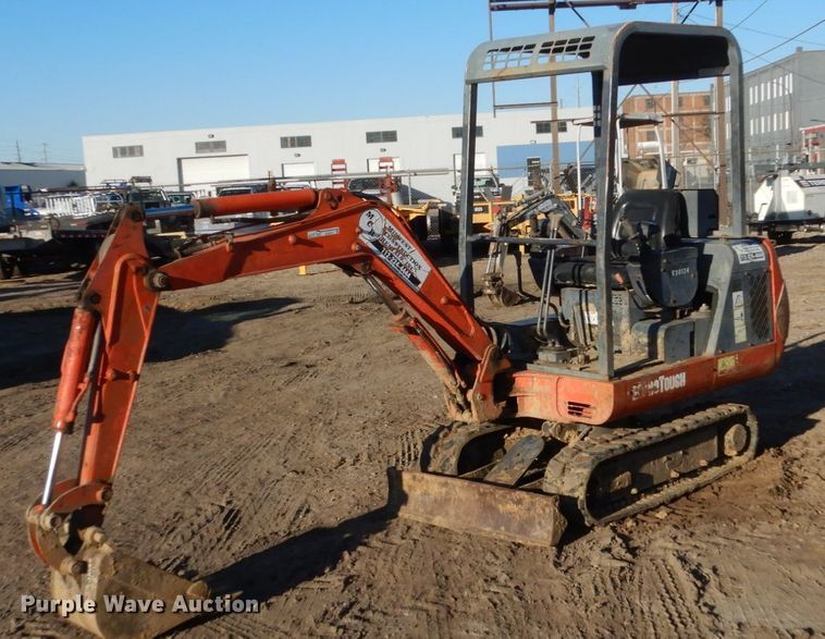 Thomas PT15 mini excavator - EC9070