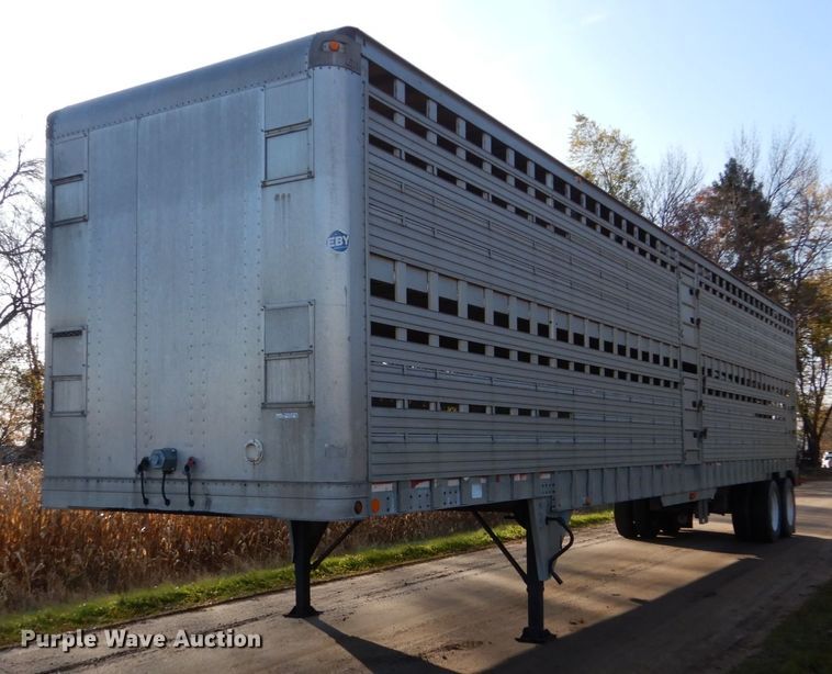 1992 Eby livestock trailer - EC9049