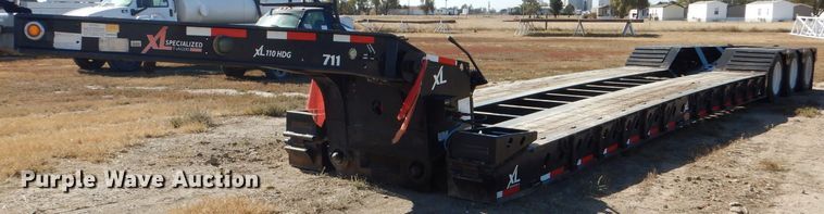 2016 XL Specialized XL110HDG lowboy equipment trailer - DG0325